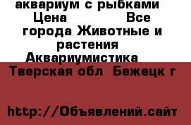 аквариум с рыбками › Цена ­ 15 000 - Все города Животные и растения » Аквариумистика   . Тверская обл.,Бежецк г.